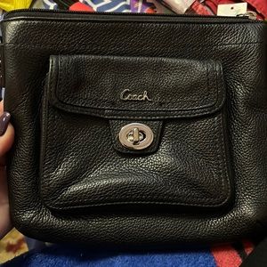 Coach leather cross body